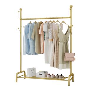 晾衣架落地客厅置地挂帽子衣服架阳台北欧收纳架子卧室简约衣帽架