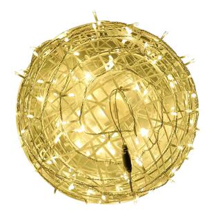 太阳能藤球灯灯串led彩灯防水景观树灯装饰灯挂灯户外节日氛围灯