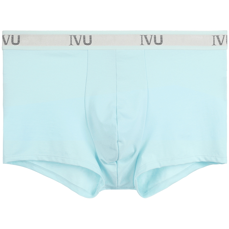 安莉芳旗下IVU男士专柜新品莫代尔logo腰头平角裤舒适内裤UPY0092