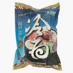 大同江小麦冷面600gx4袋朝鲜钢丝面东北冷面延边凉面真空装配汤料