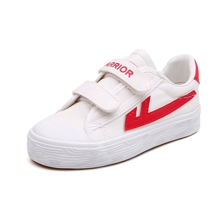 回力童鞋儿童帆布鞋经典款小白鞋2024新款男女白色男童女童运动鞋