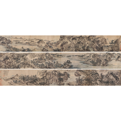 大象画行国画微喷打印画心