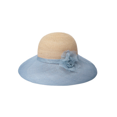 海边沙滩拍照神器！大帽檐草帽