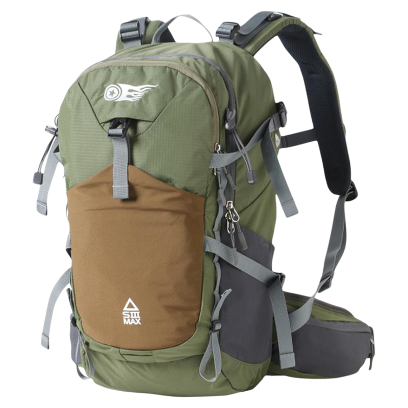 五角星徒步登山双肩背包耐磨防泼水男女户外运动旅行背包