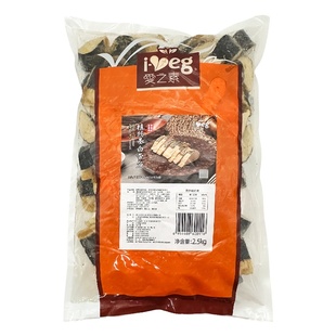 【素白带鱼5斤装】爱之素佛家纯素仿荤大豆制品素食素鱼仿荤斋菜