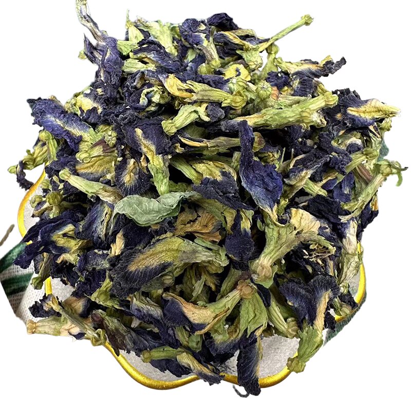 【正宗无添加】蝶豆花粉250克 蓝蝴蝶调色干花 中药粉店铺药材大
