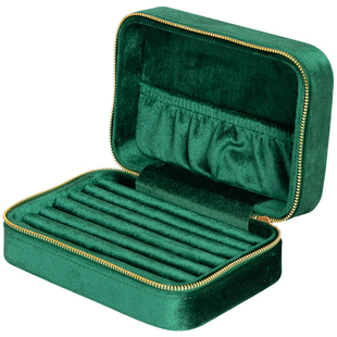 好用能放30个上品美创高级戒指收纳盒大容量专用戒指盒