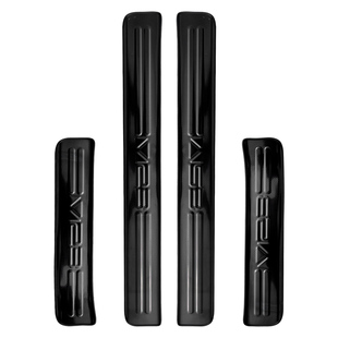 适用奇瑞ICAR V23不锈钢门槛条专用后护板迎宾踏板改装饰配件雪花