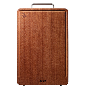 爱仕达花梨木菜板家用实木切菜板厨房专用整木砧板原木双面案板