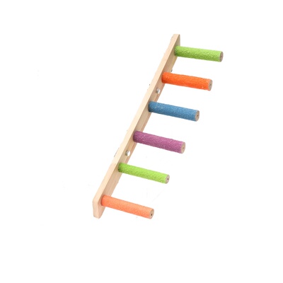 鹦鹉玩具小鸟云梯木梯互动爬梯