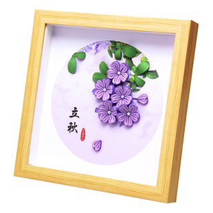 中国传统节日小学生儿童非遗社团课活动24节气手工制作材料包衍纸