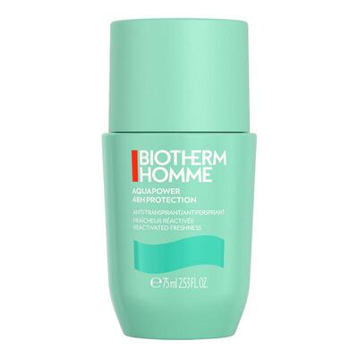 Biotherm/碧欧泉水动力男士48H户外清爽止汗滚珠腋下除狐臭75ml
