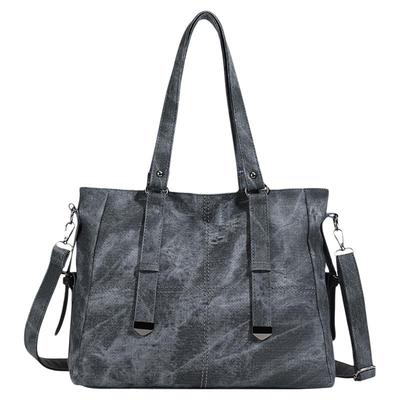 YUEN小众时髦复古单肩斜挎腋下大容量手提托特挎包男女日系通勤潮