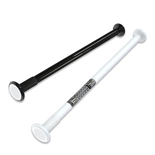 窗帘杆免打孔安装轨道门帘挂钩固定器隔断罗马杆晾衣杆收缩伸缩杆