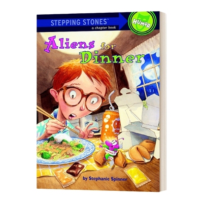 英文原版 Aliens for Dinner 外星人吃晚餐 兰登经典文学初级章节书 Stepping Stones Books Classic 英文版 进口英语原版书籍
