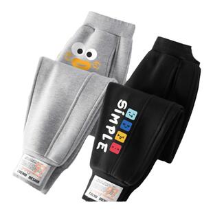 真维斯童装男童裤子秋冬款2026新款儿童运动裤男孩秋季潮流卫裤男