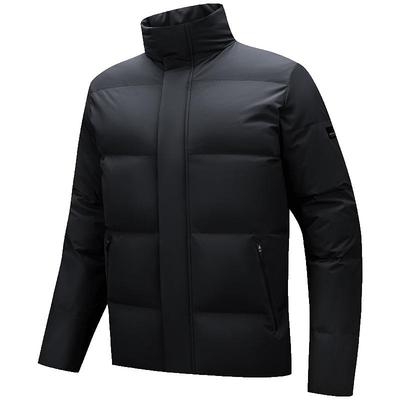 安踏羽绒服男款立领防泼水外套