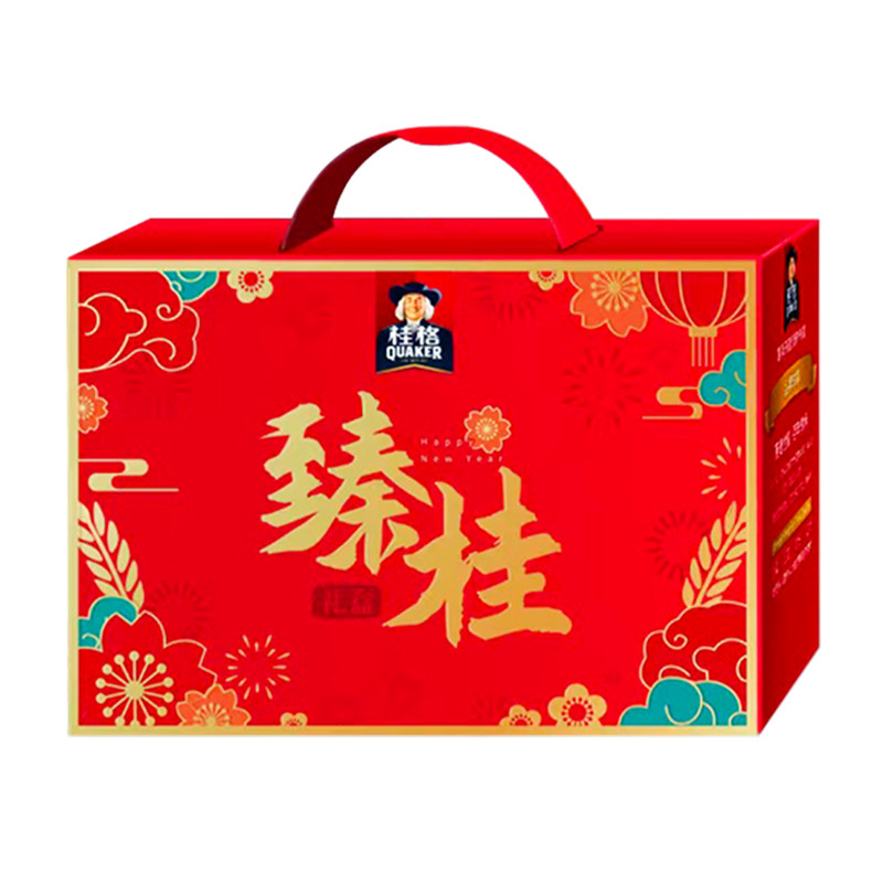 桂格臻桂礼盒即食燕麦片