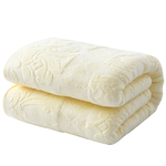 上海老牌纯棉老式毛巾被夏季薄款成人毯子单人100全棉加厚盖毯新