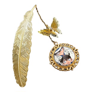 基柯cp周边书签怪盗基德柯南定制照片文字送闺蜜创意生日礼物毕业