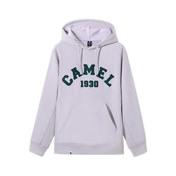 骆驼运动连帽卫衣男女同款春季美式套头长袖情侣宽松针织休闲卫衣