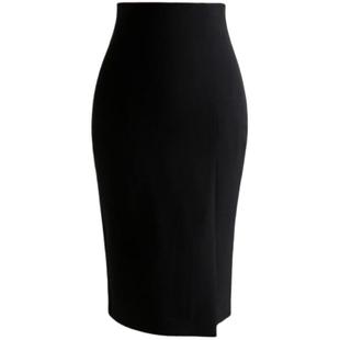 包臀裙职业半身裙女春夏中长款面试西装裙一步裙修身工作裙半裙