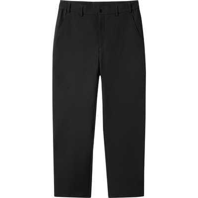 波尼太系列黑色商务休闲裤