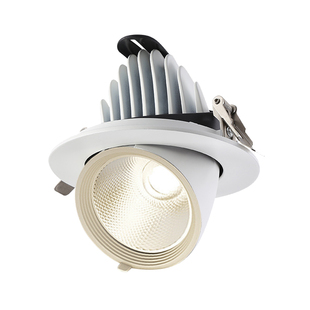 服装店嵌入式象鼻灯镜前面光灯5000K婚纱试衣镜专用补光显白射灯