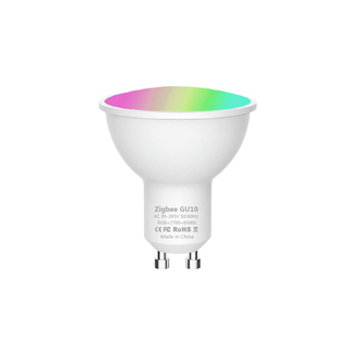 9W TUYA Zigbee 3.0 Led灯泡GU10 RGBCW灯泡智能家居可调光灯