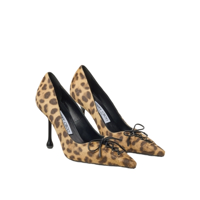 JIMMYCHOO/豹纹印花高跟鞋