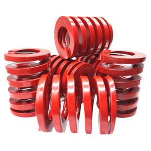 日本大同矩形弹簧红色RED14 16 18 DAI spring中荷重压缩弹簧