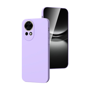 适用华为nova12手机壳液态硅胶白色nove12pro保护套Huawei黑色超薄novo12ultra软壳镜头全包女款青春版高级感