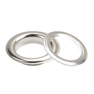 吊牌鸡眼扣气眼扣金属铁质X展架有环扣眼空心铆钉防锈铆钉鞋眼扣