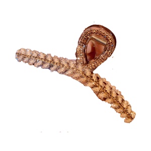 抓夹女2023新款后脑勺头饰发卡发饰头发夹子亚克力高级感麦穗发夹