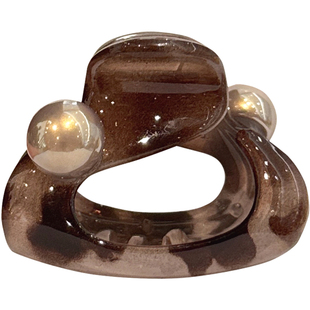 高级感珍珠半扎发抓夹女2026新款鲨鱼夹发饰后脑勺夹子发夹小发抓