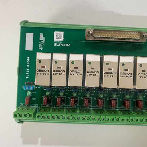 议价中控TU714-R1200继电器端子板，32路24V D适用