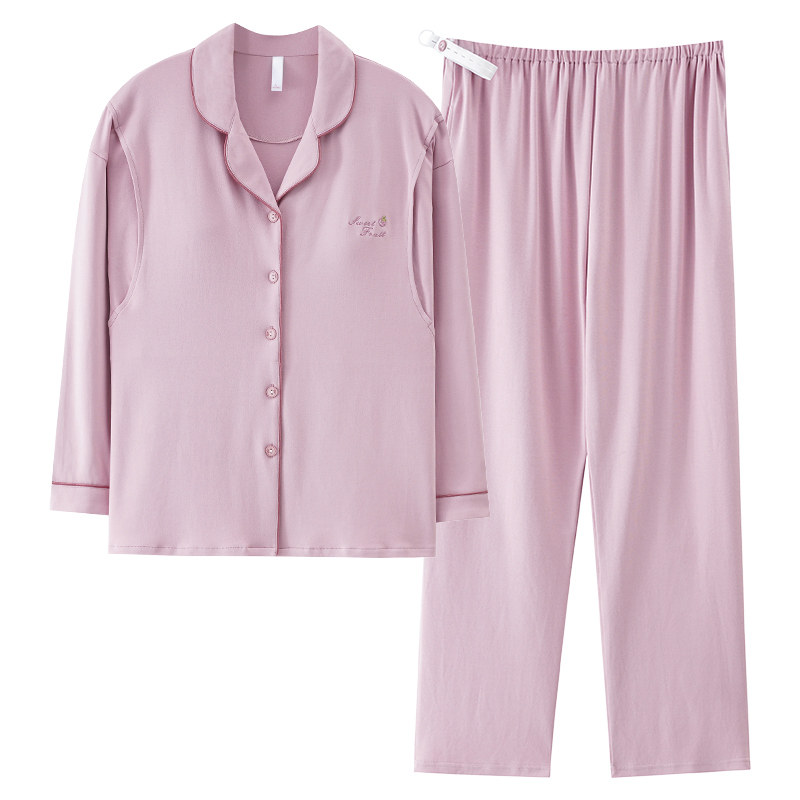 月子服春秋产后哺乳孕妇睡衣