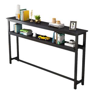 沙发后置物架宽25/35CM靠墙简易超窄床边置物柜三层夹缝长条桌子