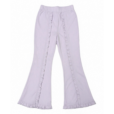 Qimoo淇木26春季新款女童装休闲舒适时尚设计喇叭长裤QWM2KP820P