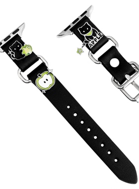 AUDOBIBI苹果黑猫表带iWatch