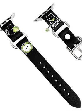 AUDOBIBI苹果黑猫表带iWatch