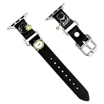 AUDOBIBI苹果黑猫表带iWatch