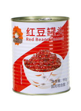 即食糖水熟红豆罐头整箱