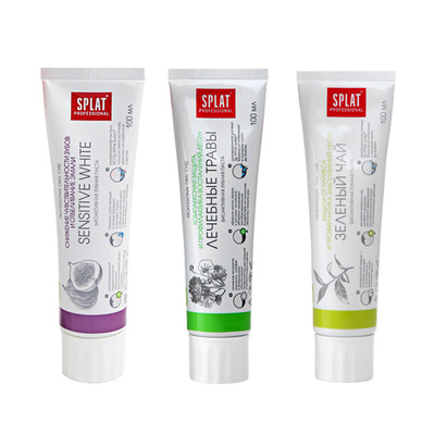 splat俄罗斯低泡杀菌去口臭牙膏