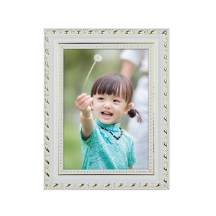 欧式实木相框摆台创意现代简约5 6 7 8 12寸a4儿童画框挂墙定做