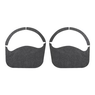 24-25款极氪001安全带收缩面板车内B柱装饰贴翻毛皮内饰改装用品