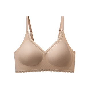 猫人内衣女小胸聚拢防下垂收副乳提拉上托蕾丝文胸罩2026新款爆款