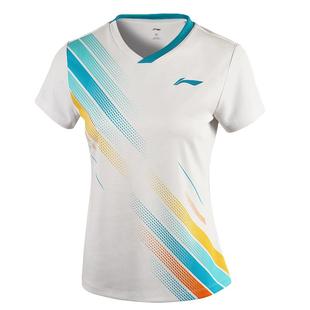 李宁羽毛球服套装男短袖女款秋冬透气团体运动打比赛宽松大码定制