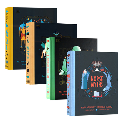DK Myths of China Egyptian Greek Norse 古埃及希腊北欧中国古代神话绘本 故事典故历史文化读物 精装 英文原版进口儿童图书