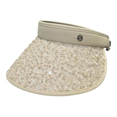 夏季亮片防晒大帽檐遮阳帽时尚